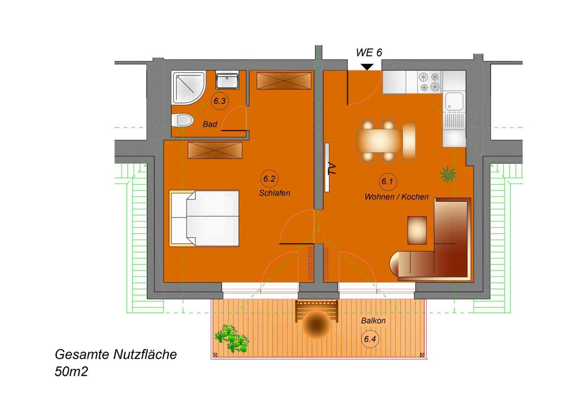 Traumhaftes Appartement Mit Balkon - Odins Blick Wohnung 6 - Mit Privatstrand, Sauna Lobbe Bagian luar foto