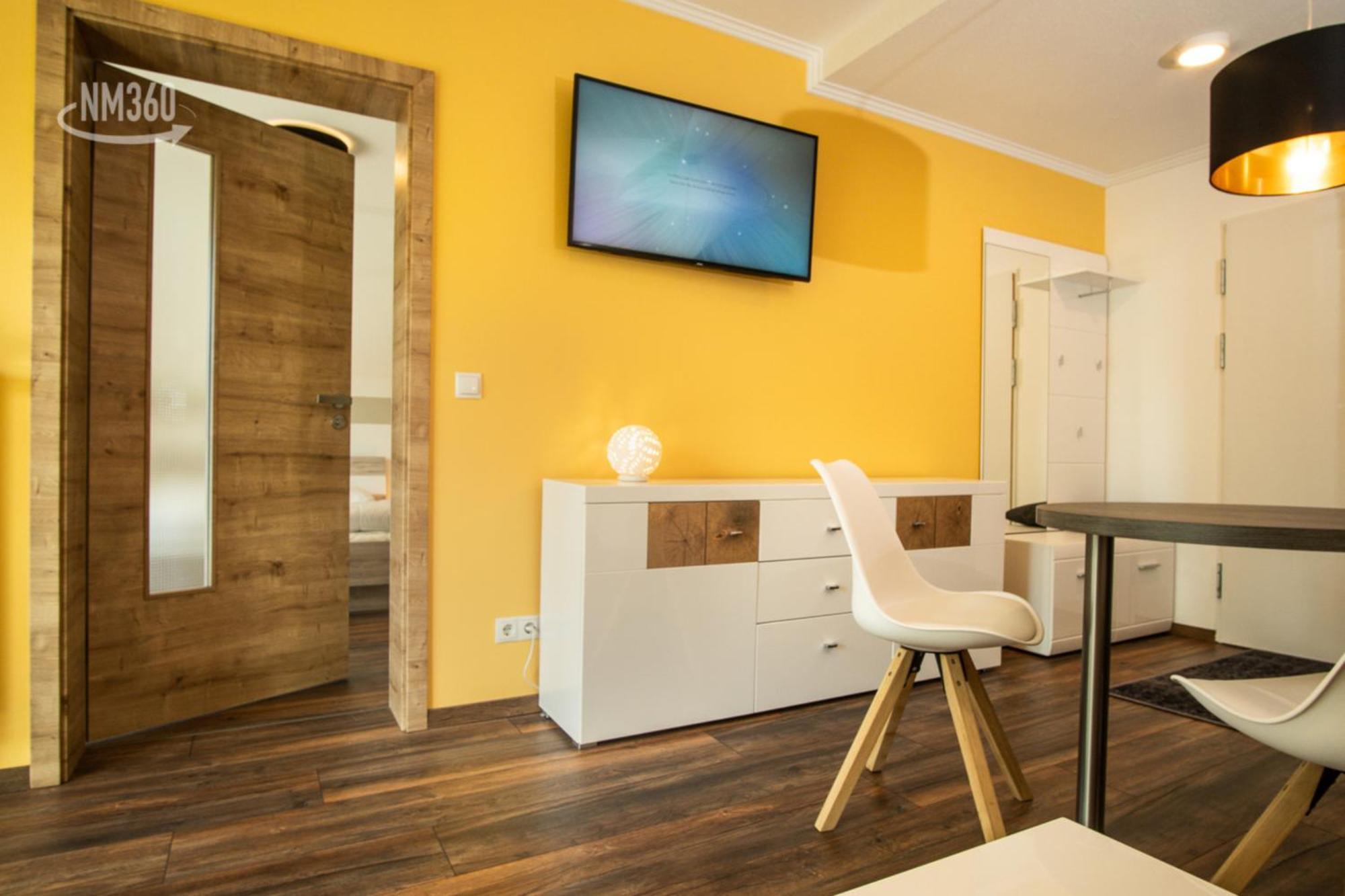 Traumhaftes Appartement Mit Balkon - Odins Blick Wohnung 6 - Mit Privatstrand, Sauna Lobbe Bagian luar foto
